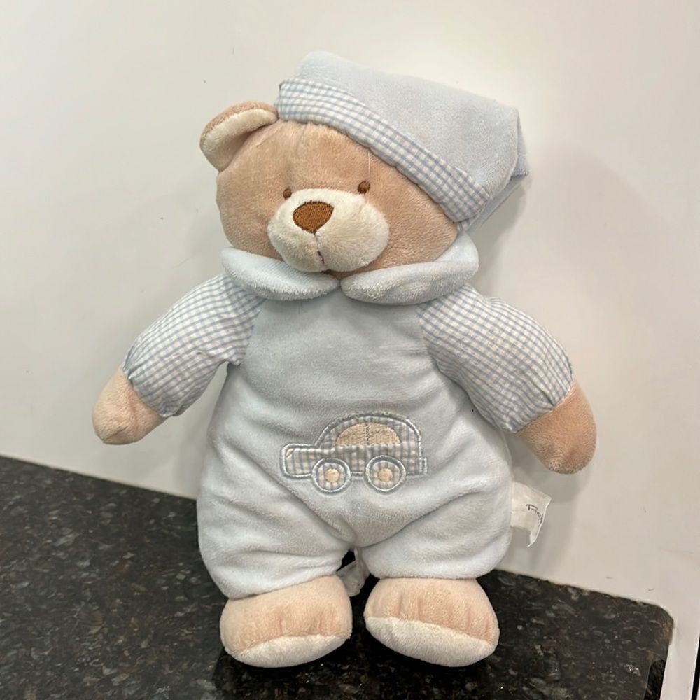 Pretty Valley Musical blue Bear for babies